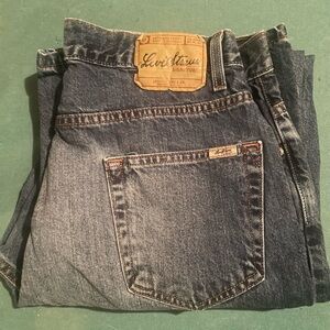 Men’s “Levi Strauss” Signature Blue Jeans